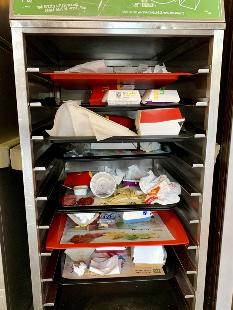 Mc Donald´s Müll