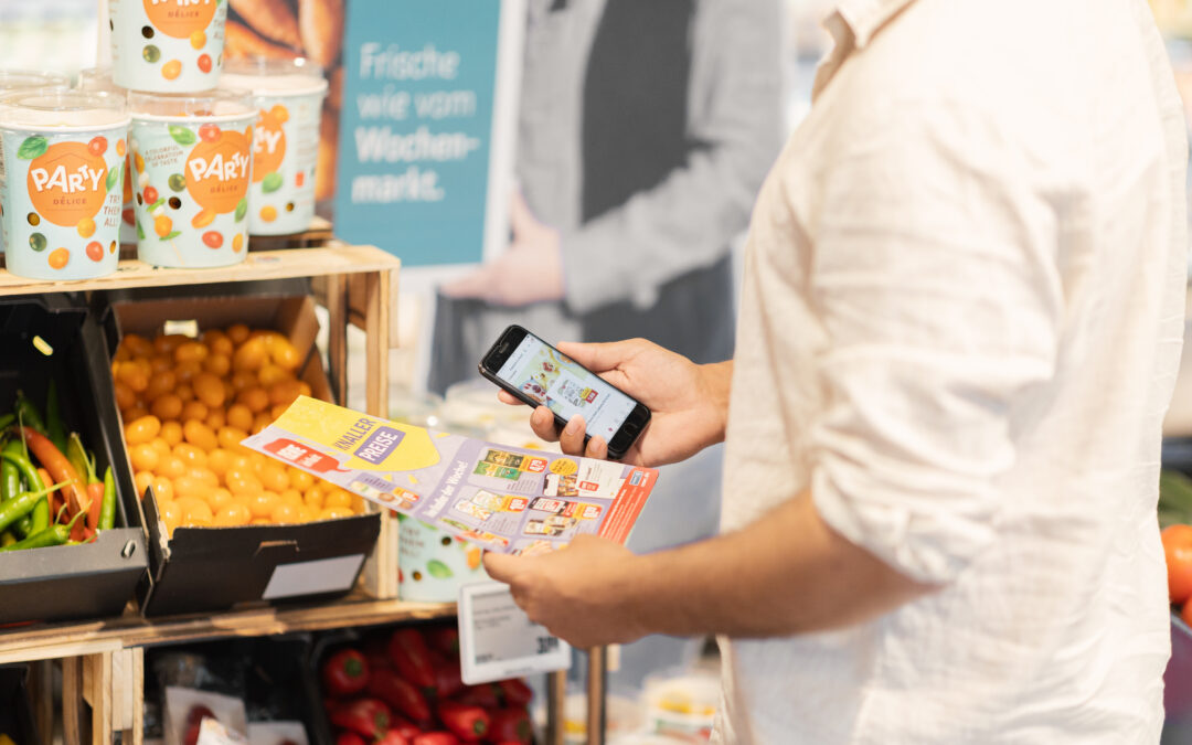 REWE verzichtet auf Papier-Handzettel